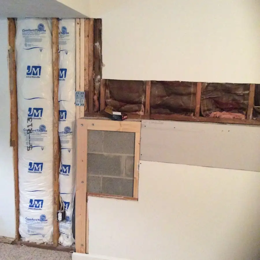 Wall insulation replacement during Odor Removal & Deodorization in Old Bridge